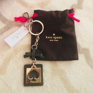 Kate Spade key chain fob/ purse charm
